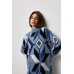 Knitted dress "Mirage" blue